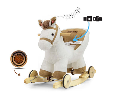 Polly Cavalo Branco Milly Mally