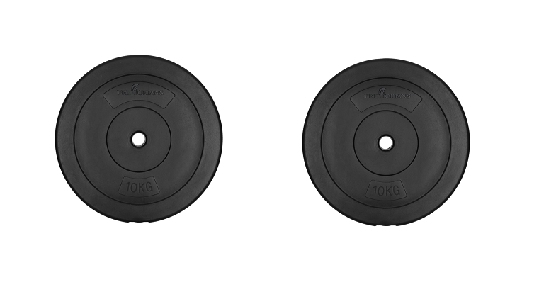 Conjunto de discos em ferro fundido 20 kg (2 x 10 kg) 26 mm