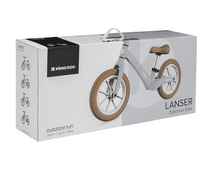Bicicleta de equilíbrio Lanser Grey