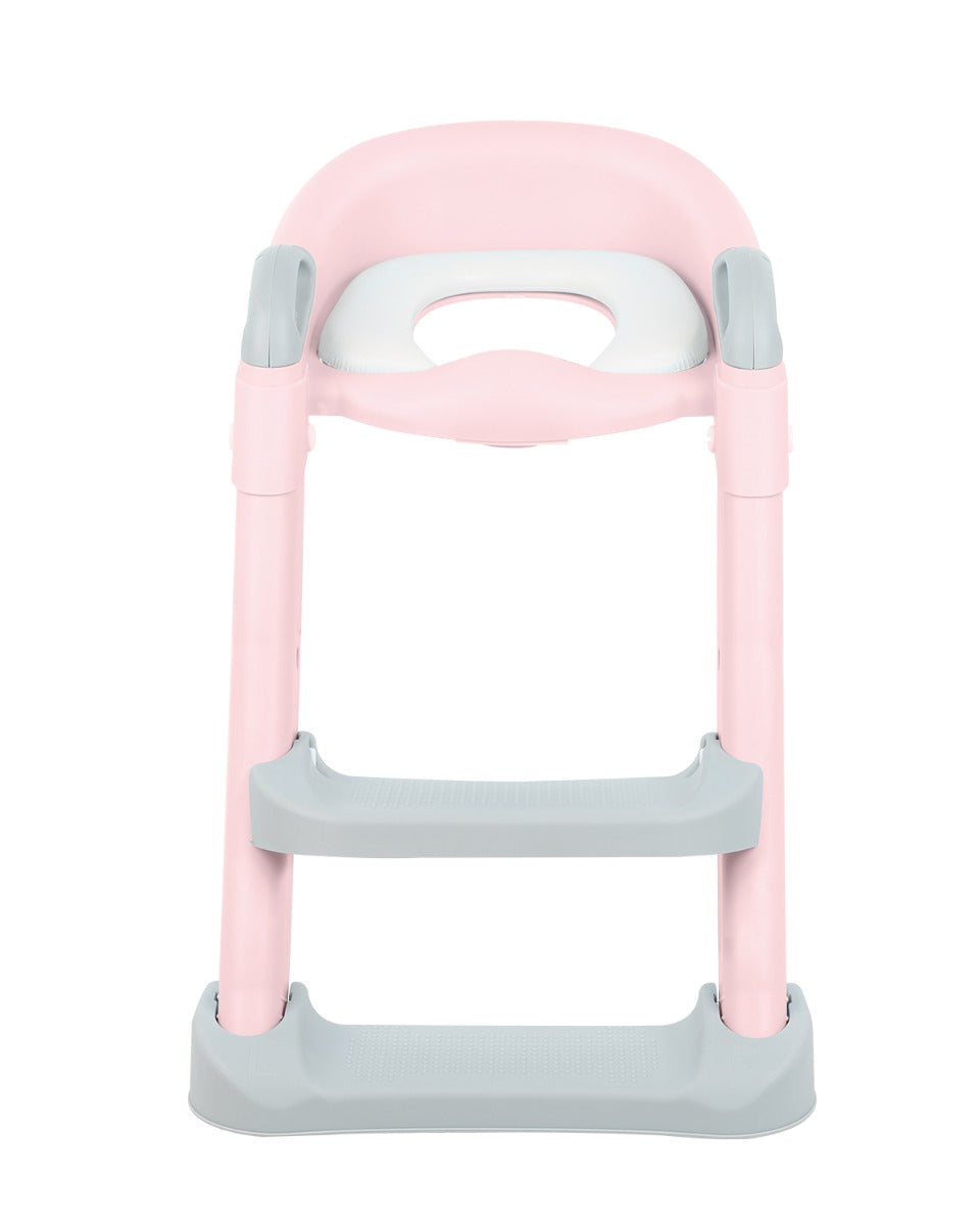 Assento sanitário Lea Rosa com escada