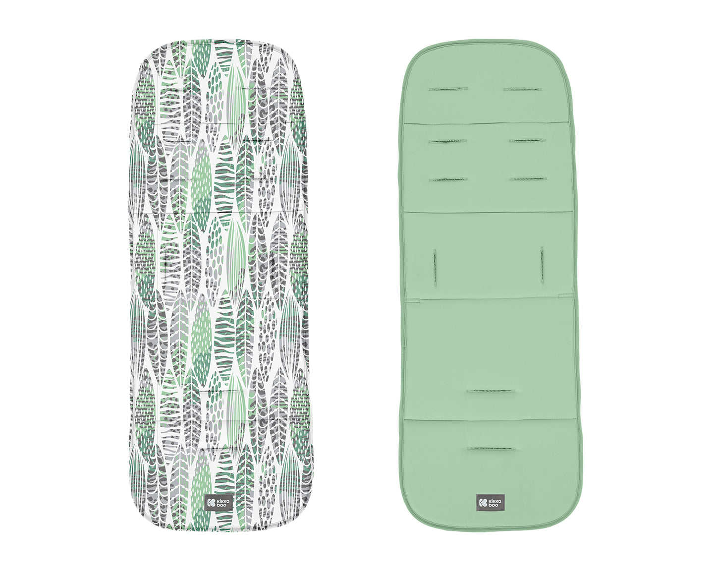 Capa para carrinho de bebé com folhas de Mint