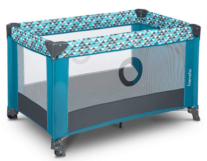 Lionelo - Cama de Viagem Stefi Green Turquoise