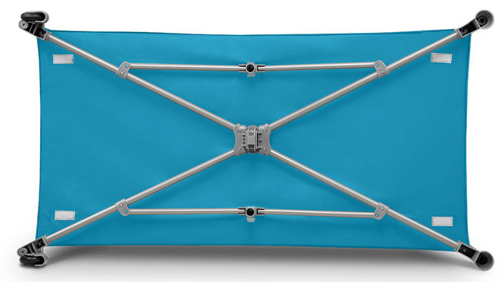 Lionelo - Cama de Viagem Stefi Green Turquoise