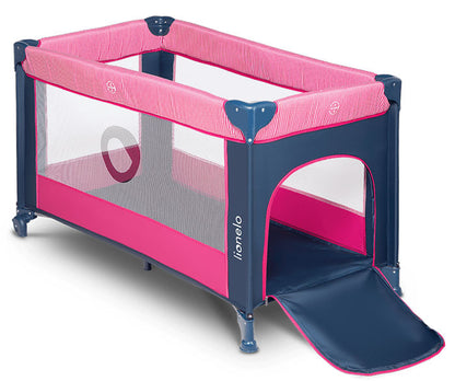 Lionelo - Cama de Viagem Stefi Pink Rose