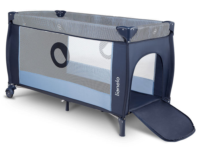 Lionelo - Cama de viagem Sven Plus Blue Navy