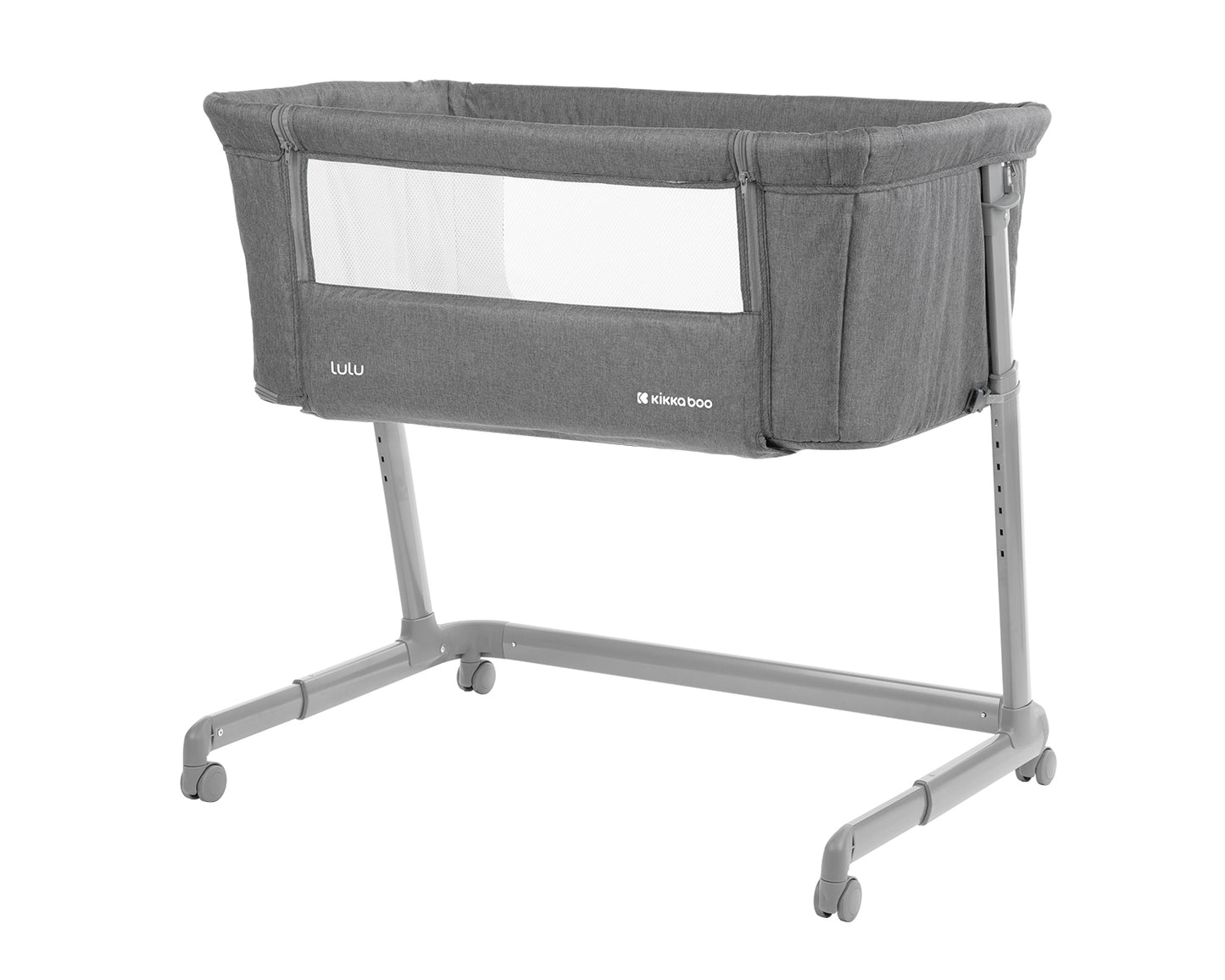 Berço Co-Sleeping Lulu Cinza Escuro