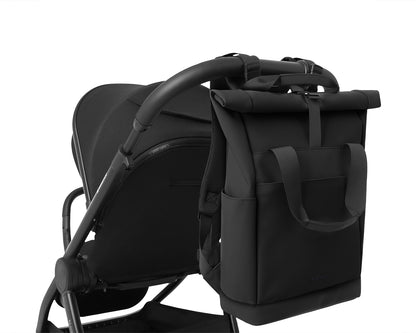 Bolsa de Maternidade preta cereja
