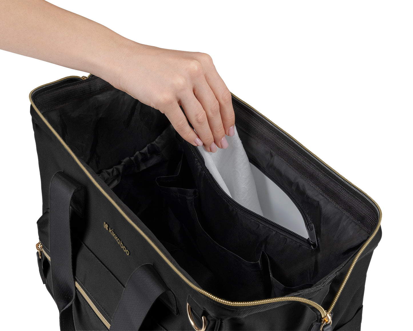 Bolsa de Maternidade Maxi Black Kikkaboo