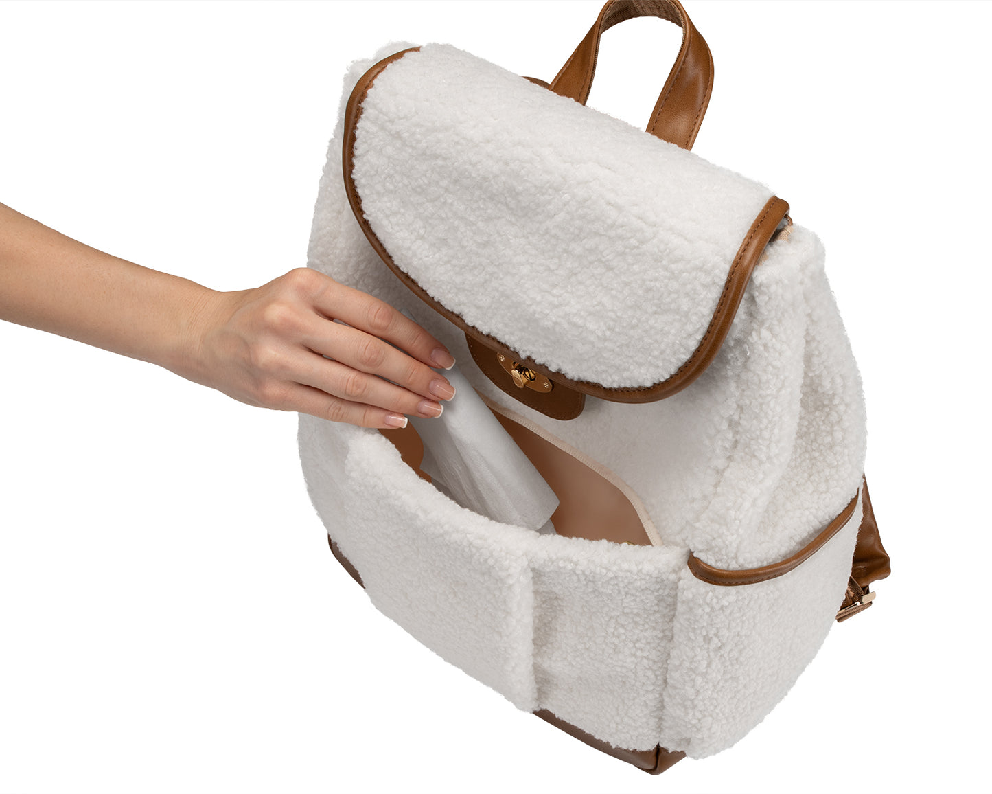 Bolsa de Maternidade branca Morice