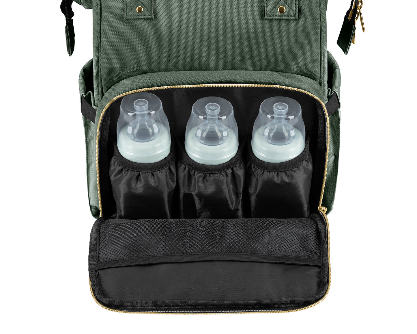Bolsa Siena Mom Verde Militar