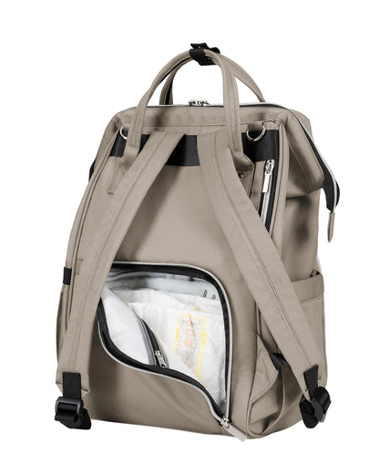 Bolsa de Maternidade Siena Bege Kikkaboo