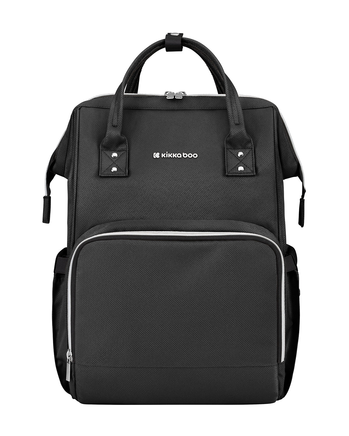 Bolsa de Maternidade Siena Preta e Prata