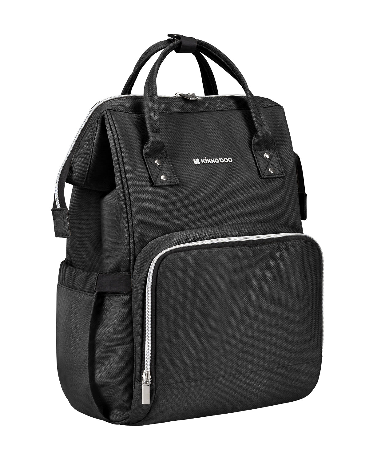 Bolsa de Maternidade Siena Preta e Prata