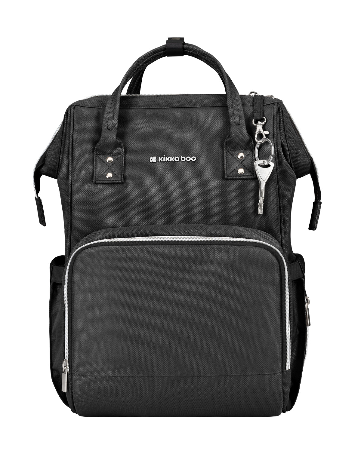 Bolsa de Maternidade Siena Preta e Prata