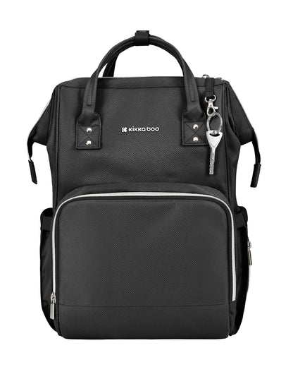 Bolsa de Maternidade Siena Preta e Prata