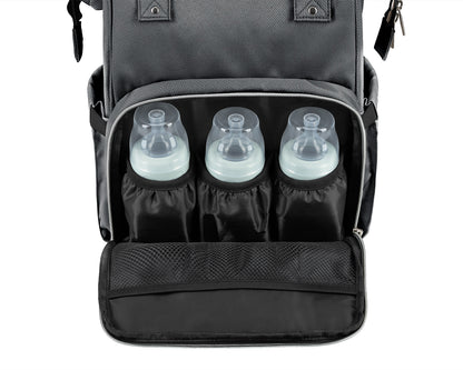 Bolsa de Maternidade Siena Cinza Escuro