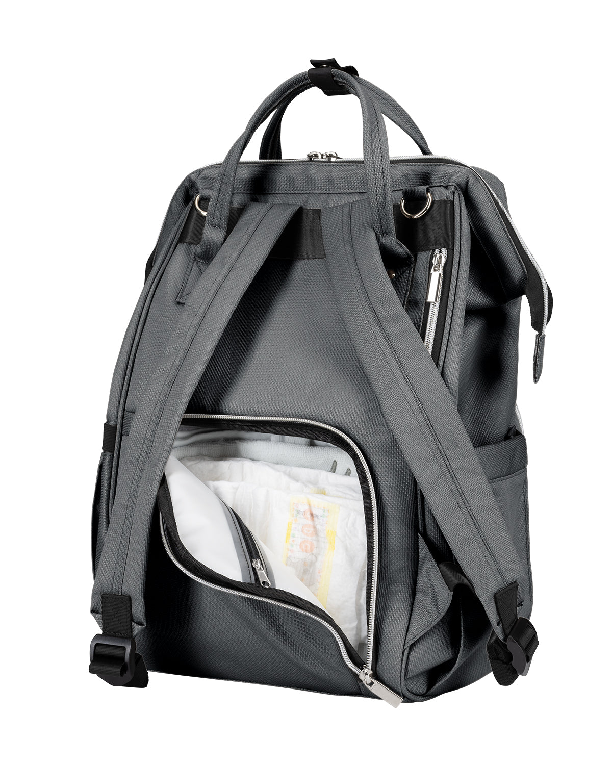 Bolsa de Maternidade Siena Cinza Escuro