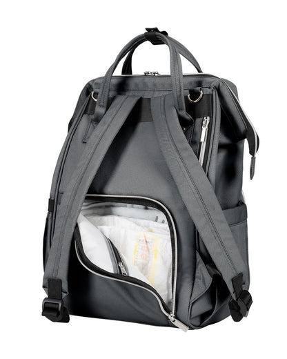 Bolsa de Maternidade Siena Cinza Escuro
