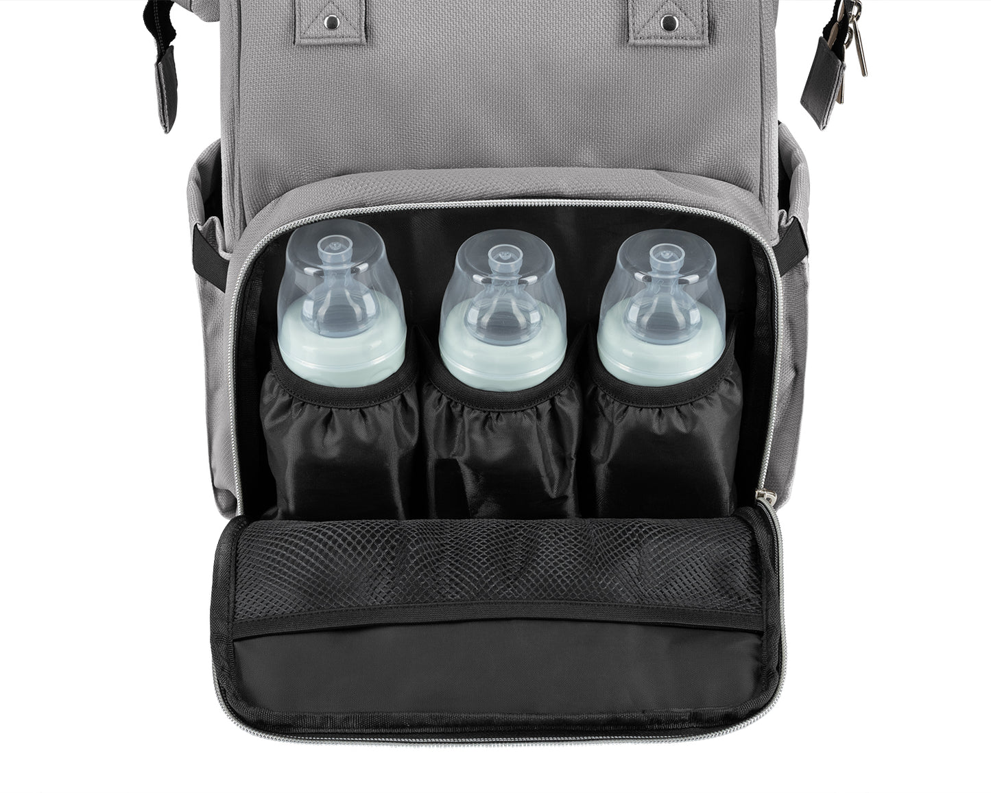 Bolsa de Maternidade Siena Cinza Claro