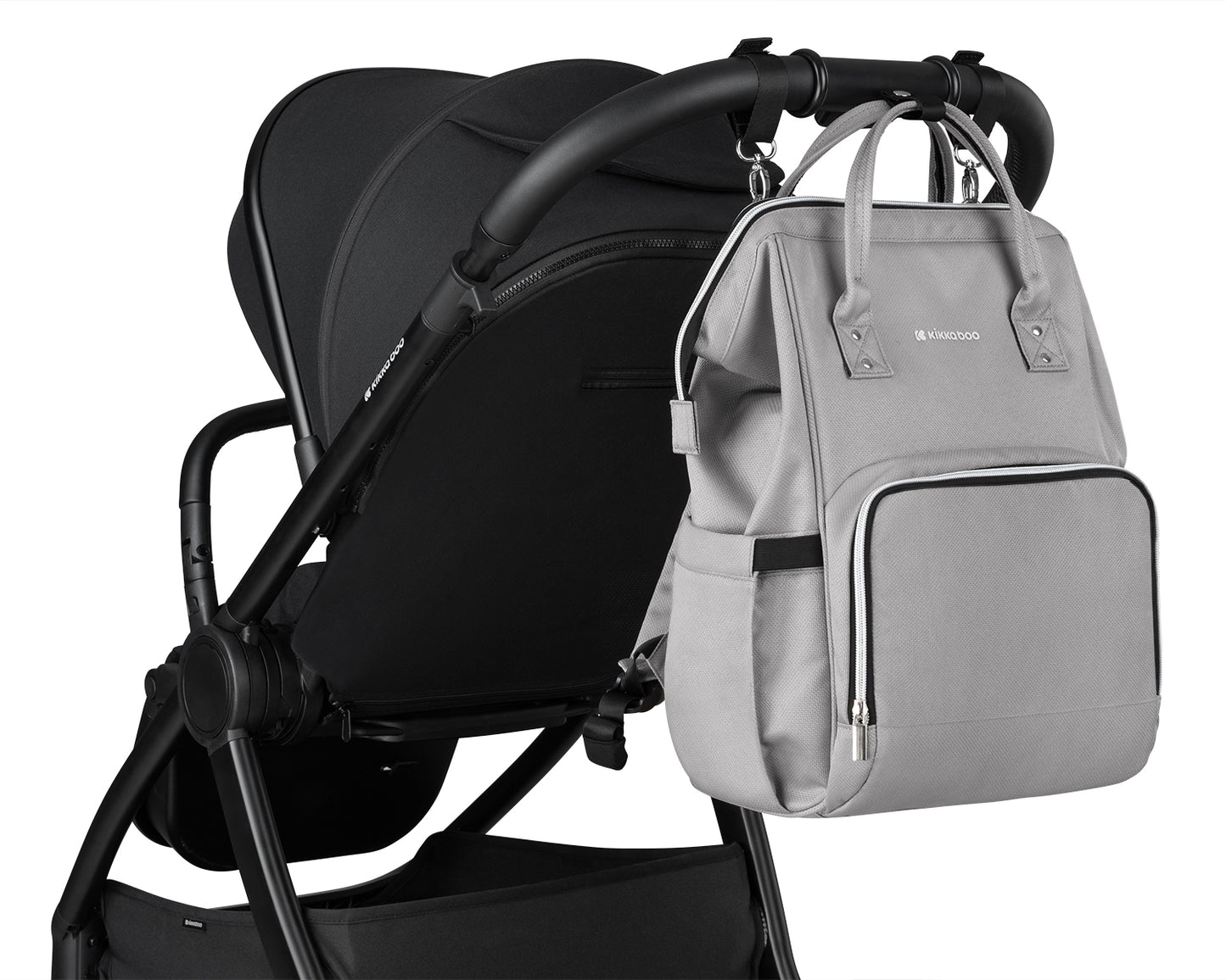Bolsa de Maternidade Siena Cinza Claro
