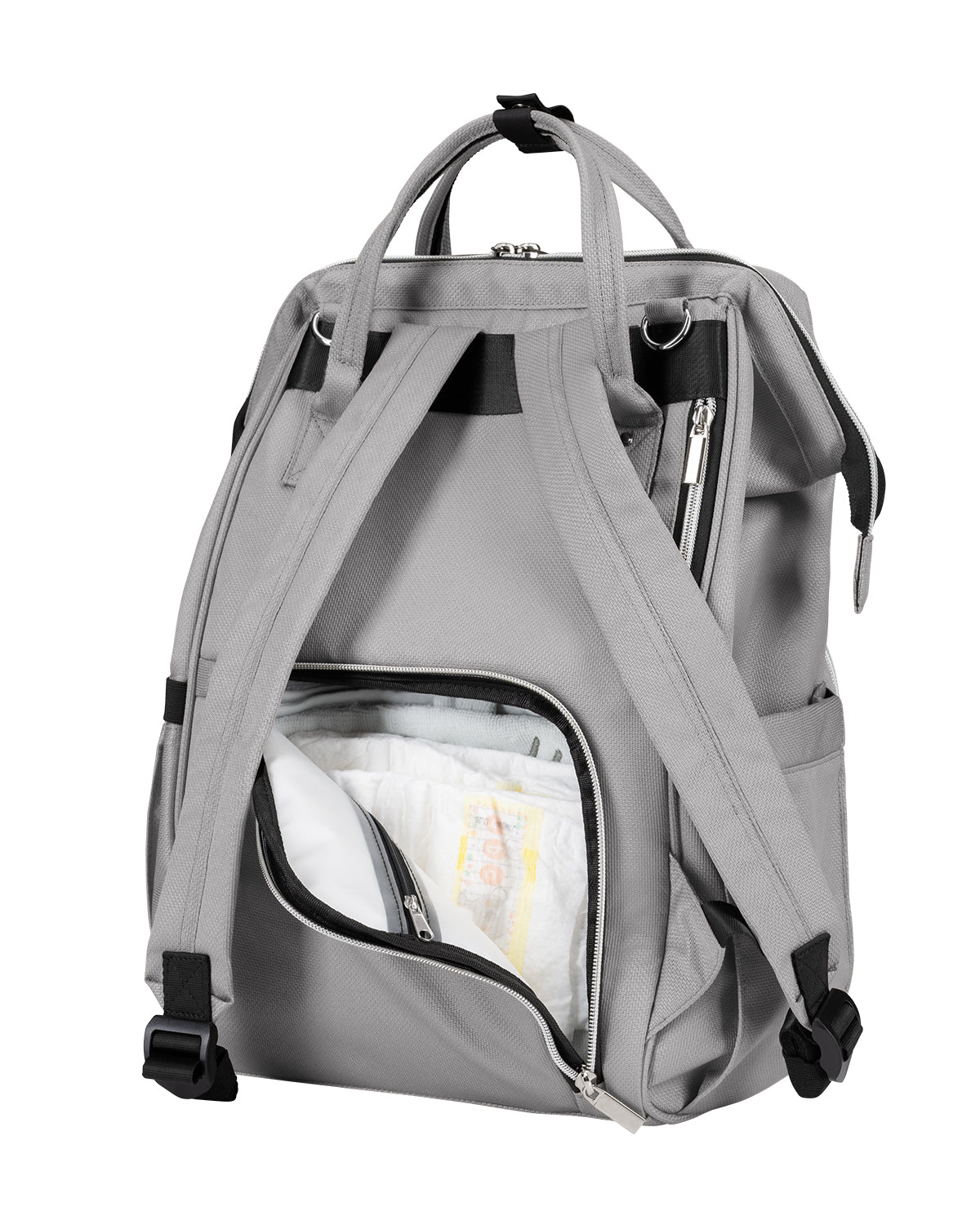 Bolsa de Maternidade Siena Cinza Claro