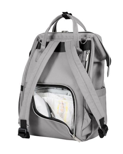 Bolsa de Maternidade Siena Cinza Claro
