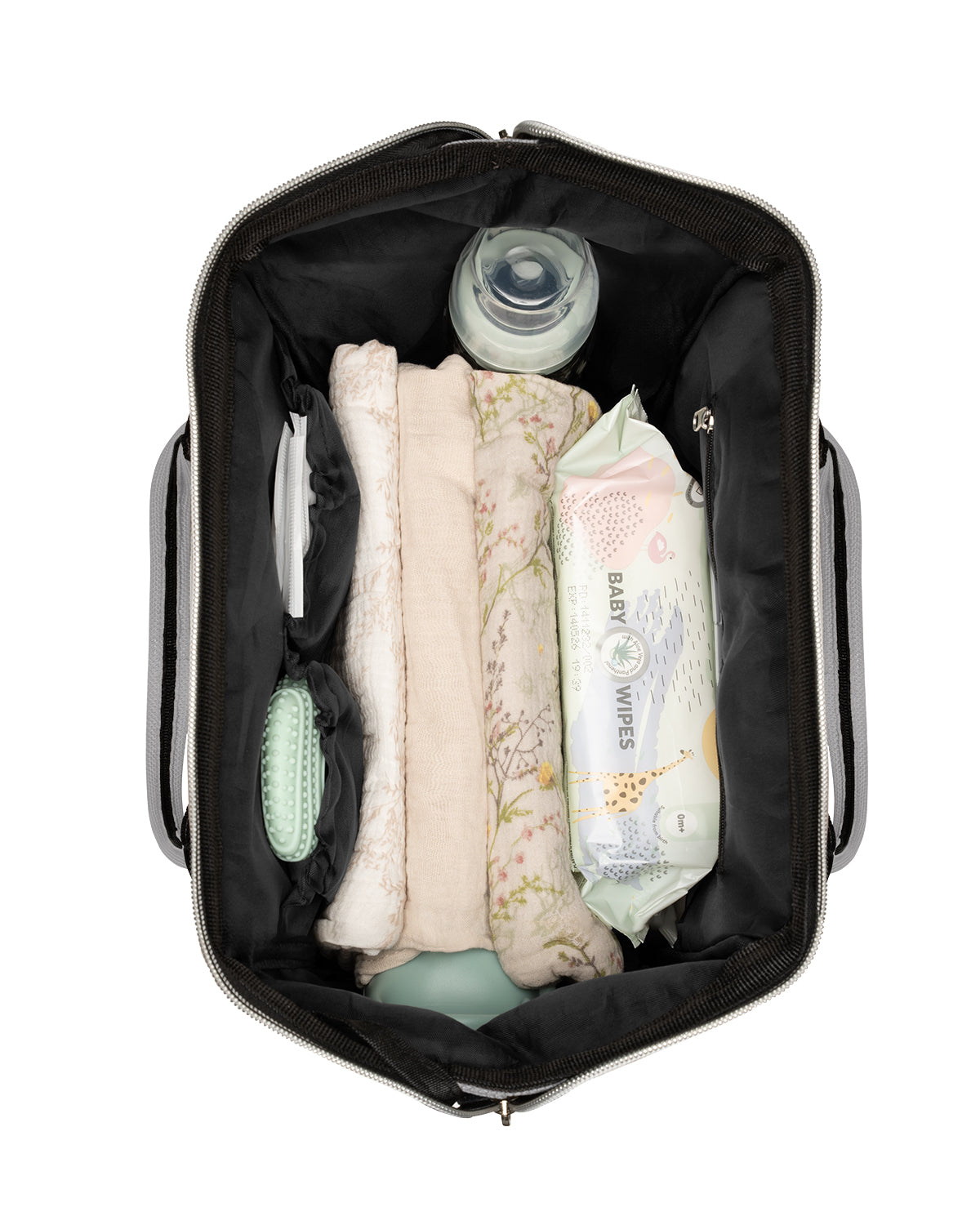Bolsa de Maternidade Siena Cinza Claro