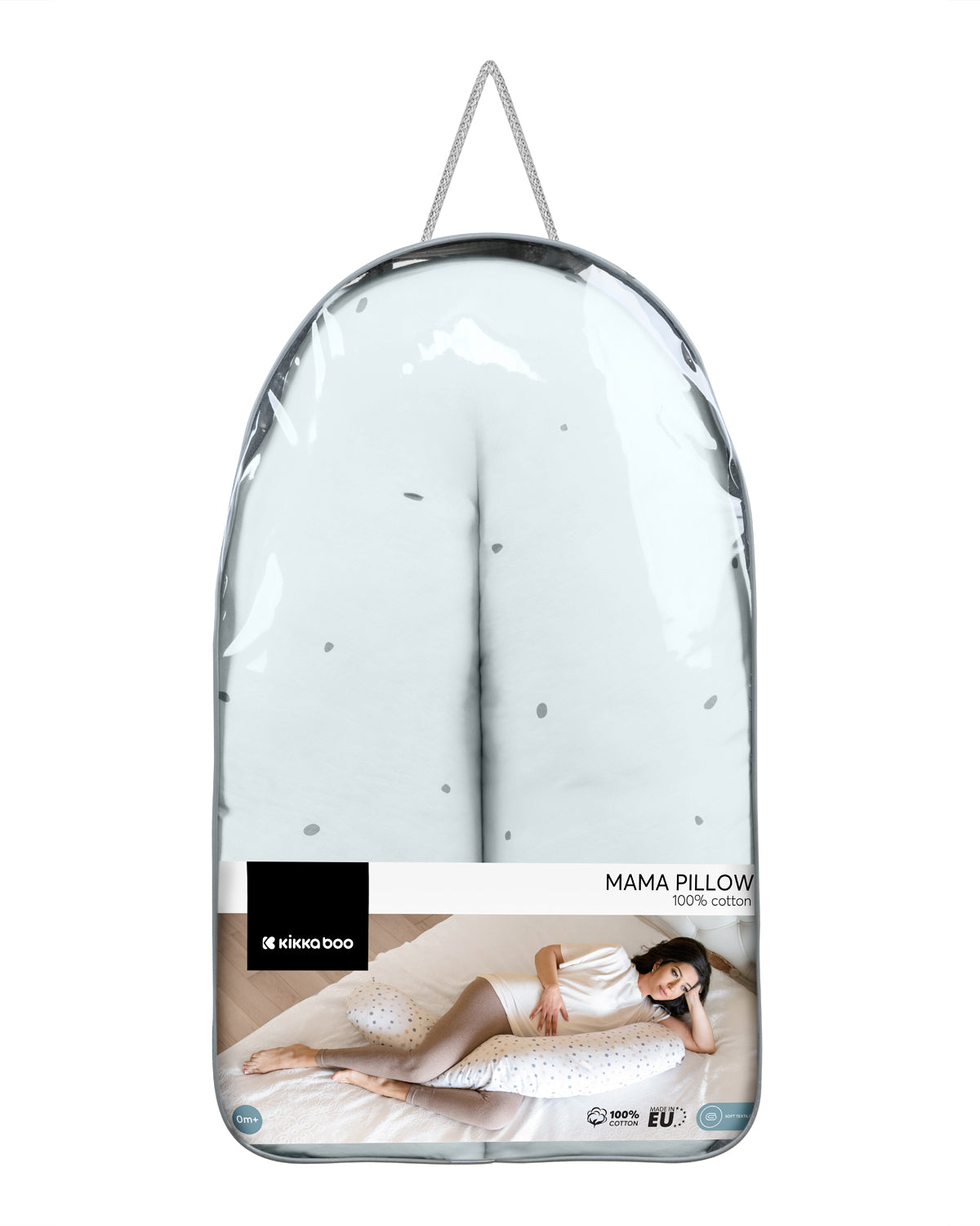 Almofada de gravidez Stripy Friends Kikkaboo