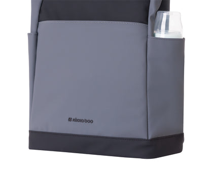 Bolsa de Maternidade Cinza Cereja
