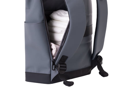 Bolsa de Maternidade Cinza Cereja