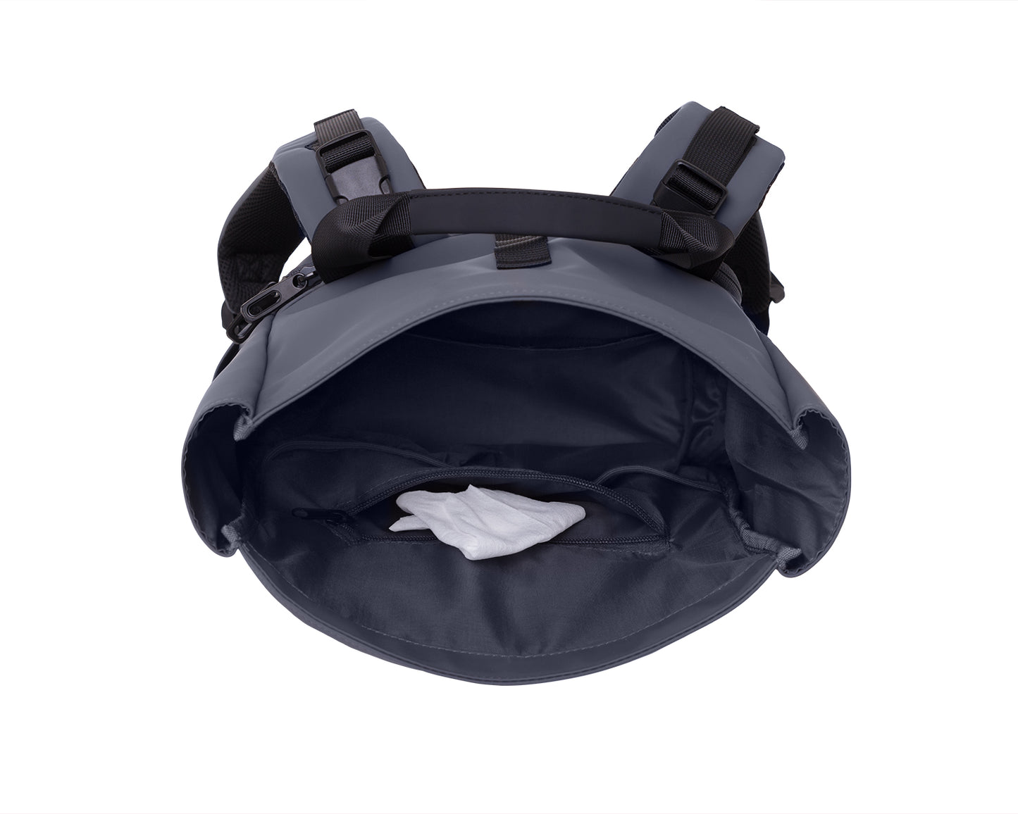 Bolsa de Maternidade Cinza Cereja