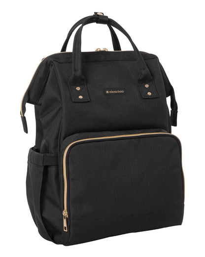 Bolsa de Maternidade Siena Preta e Dourada
