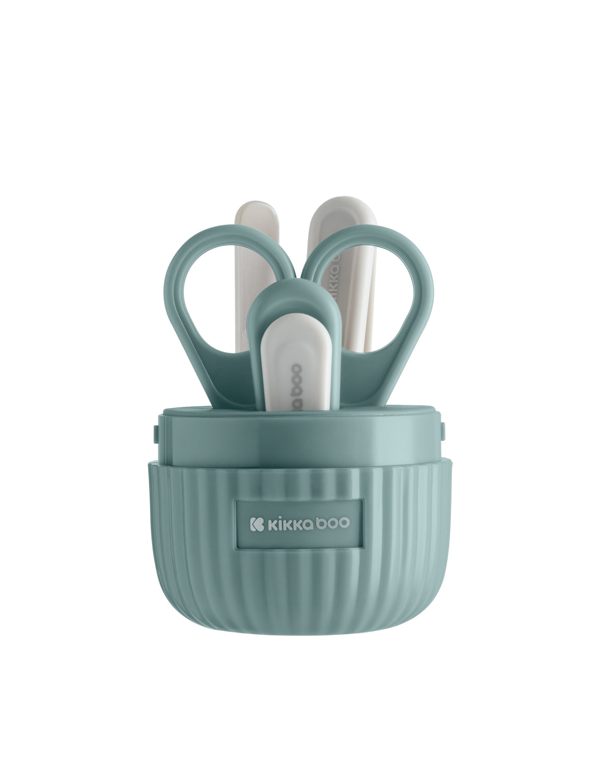 Conjunto de manicure Mint com 4 peças Kikkaboo