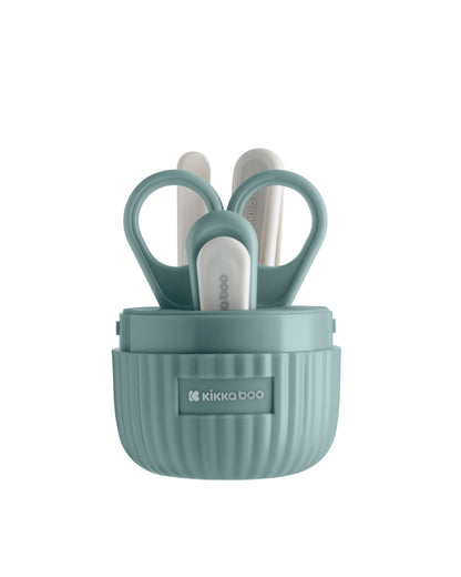 Conjunto de manicure Mint com 4 peças Kikkaboo