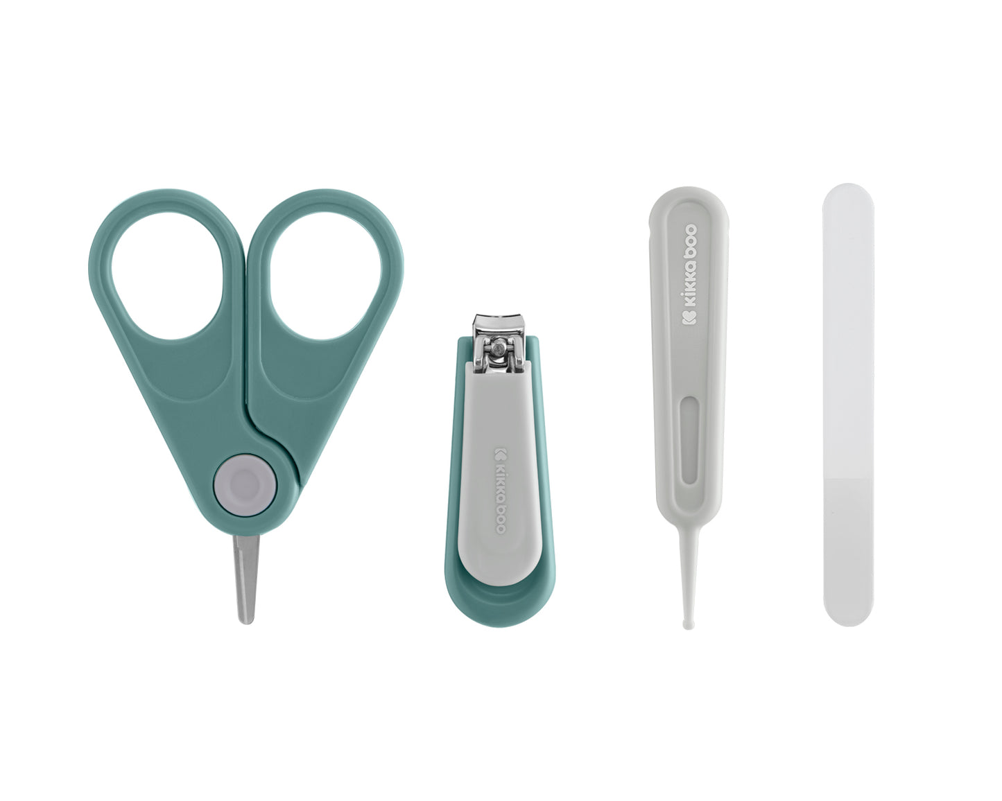 Conjunto de manicure Mint com 4 peças Kikkaboo