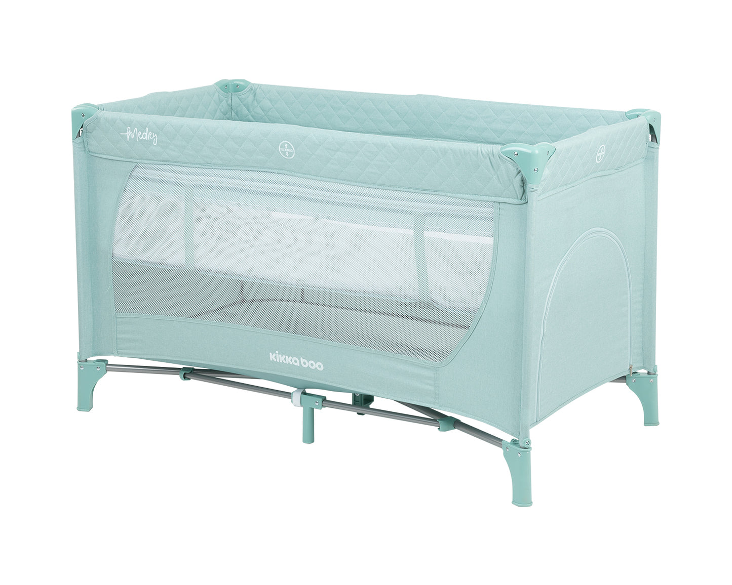 Cama de viagem Medley Mint de 2 andares