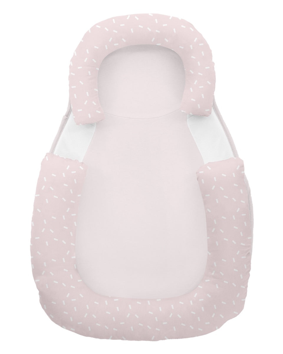 Posicionador anti-roll de espuma viscoelástica Pink Confetti