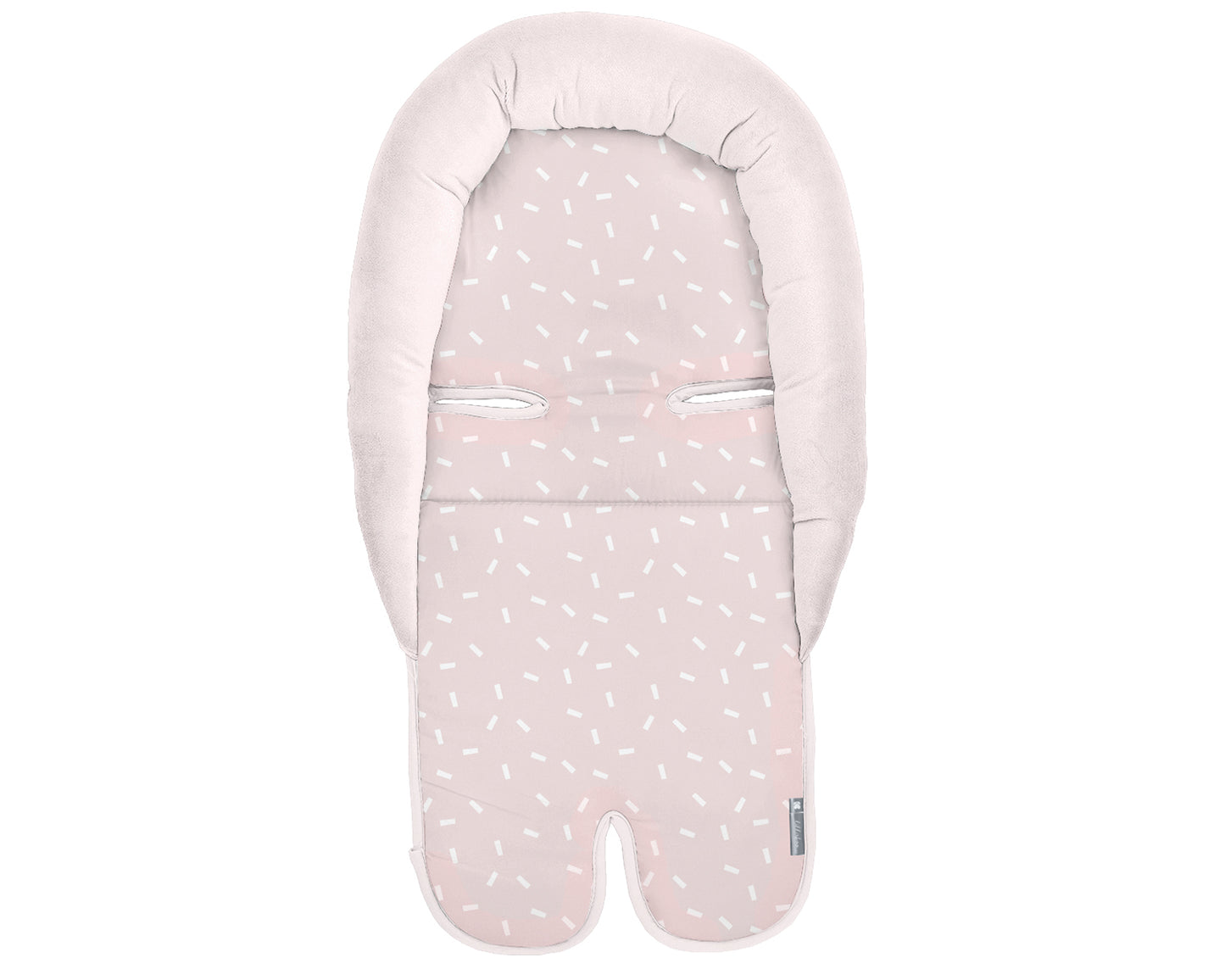 Suporte de espuma para cadeira auto Confetti Rosa Kikkaboo