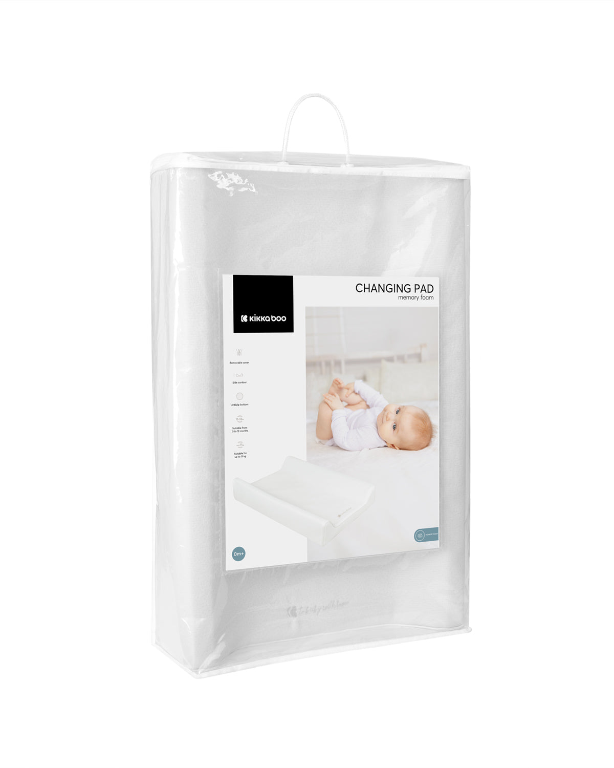 Muda Fraldas Airknit Memory Foam Cinza