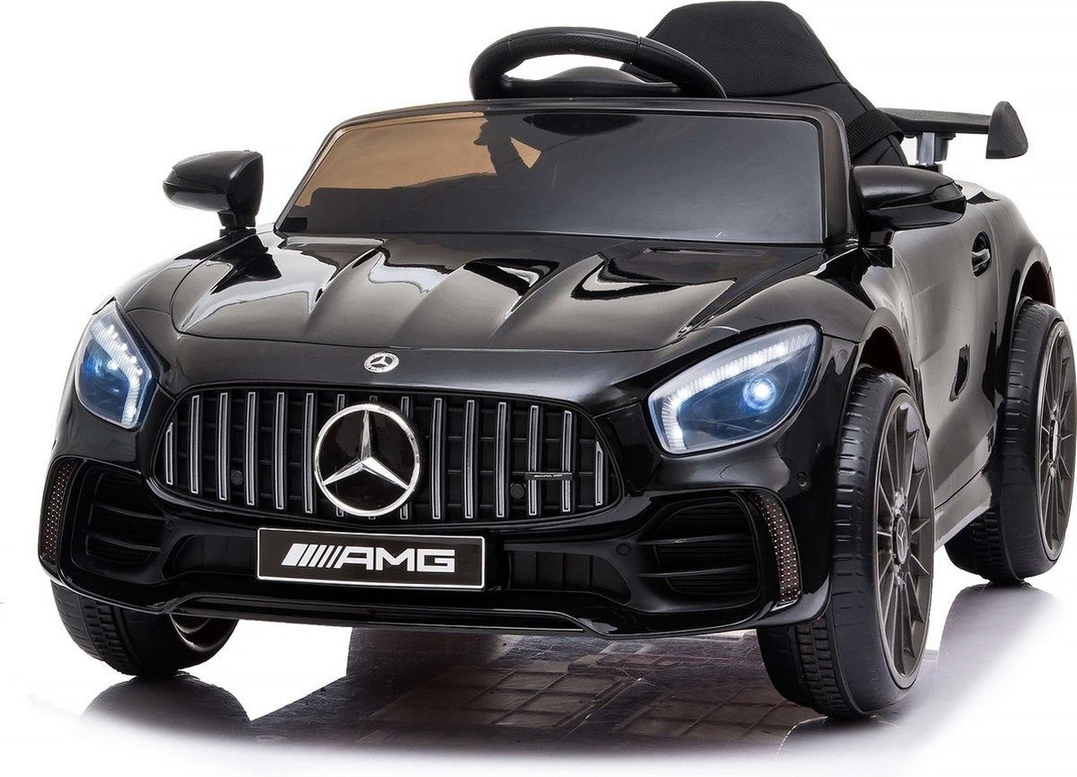 Carro elétrico infantil Mercedes GTR AMG preto 2 x 25 W