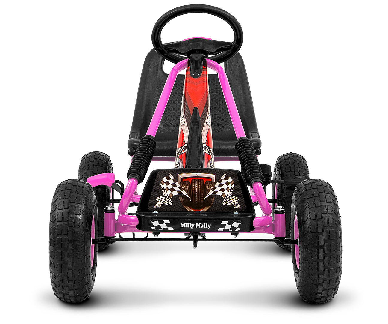 Kart A Pedais Thor Cor-De-Rosa Milly Mally