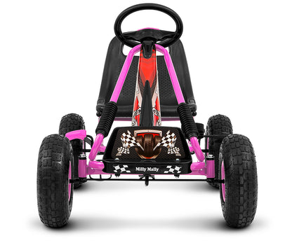 Kart A Pedais Thor Cor-De-Rosa Milly Mally