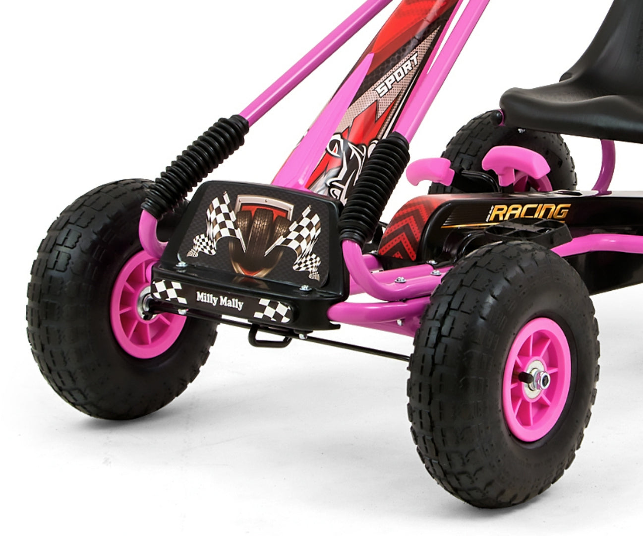 Kart A Pedais Thor Cor-De-Rosa Milly Mally