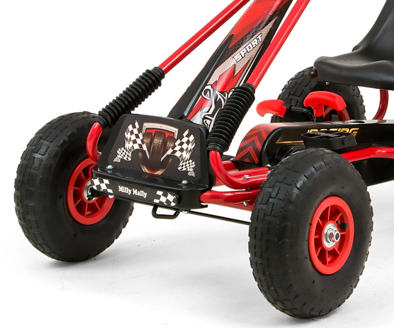 Kart A Pedais Thor Vermelho Milly Mally