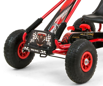 Kart A Pedais Thor Vermelho Milly Mally
