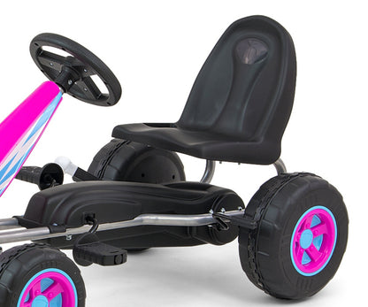 Kart A Pedais Viper Rosa Milly Mally