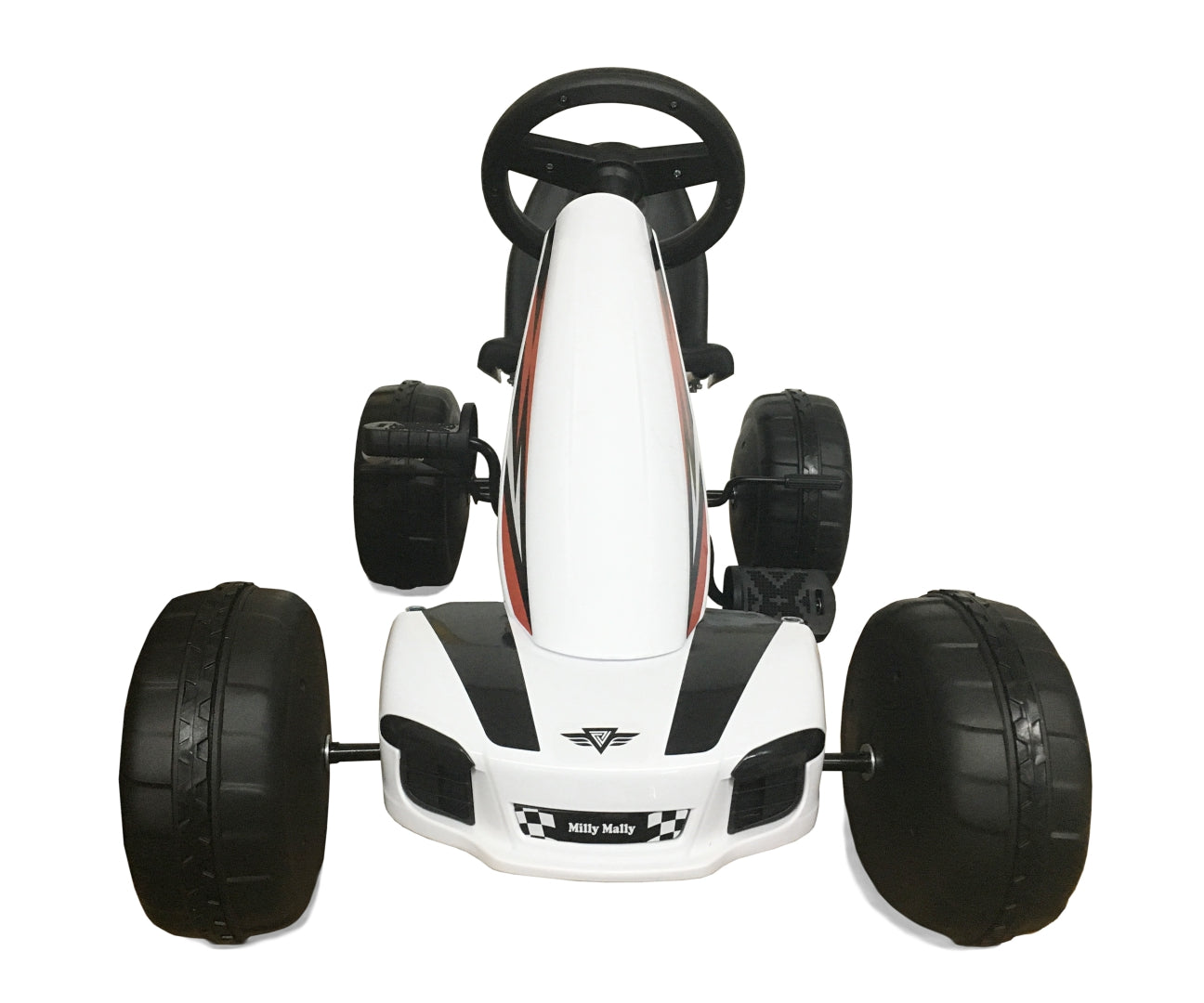Kart Viper Pedal Branco Milly Mally