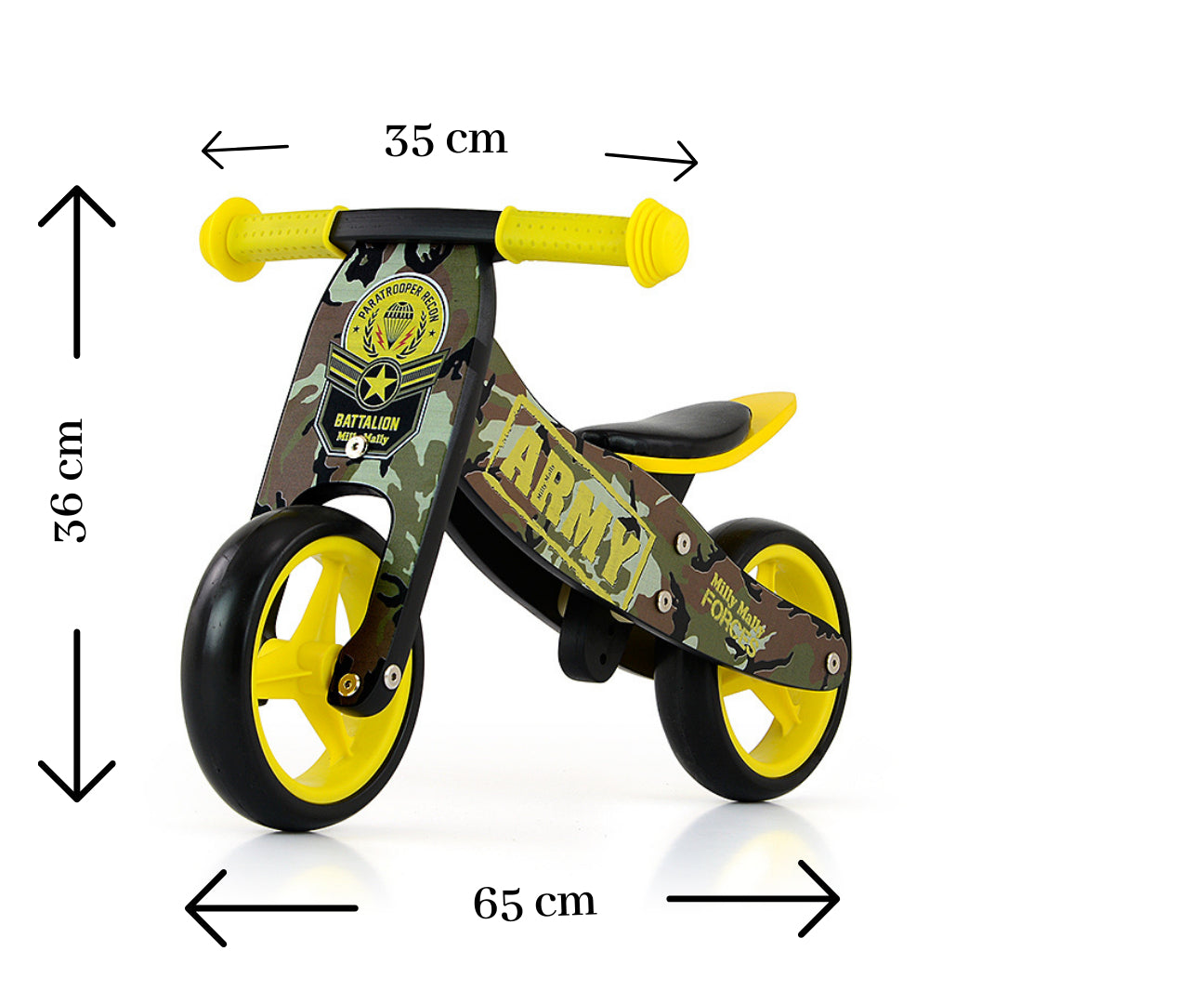 Ride On 2In1 Jake Army Milly Mally
