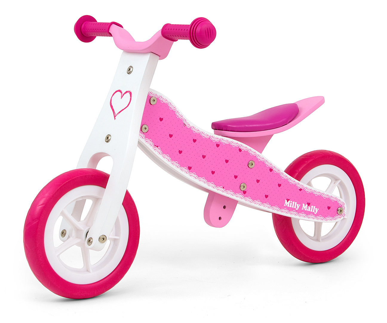 Ride On 2In1 Look Hearts Milly Mally