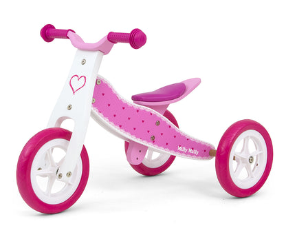 Ride On 2In1 Look Hearts Milly Mally
